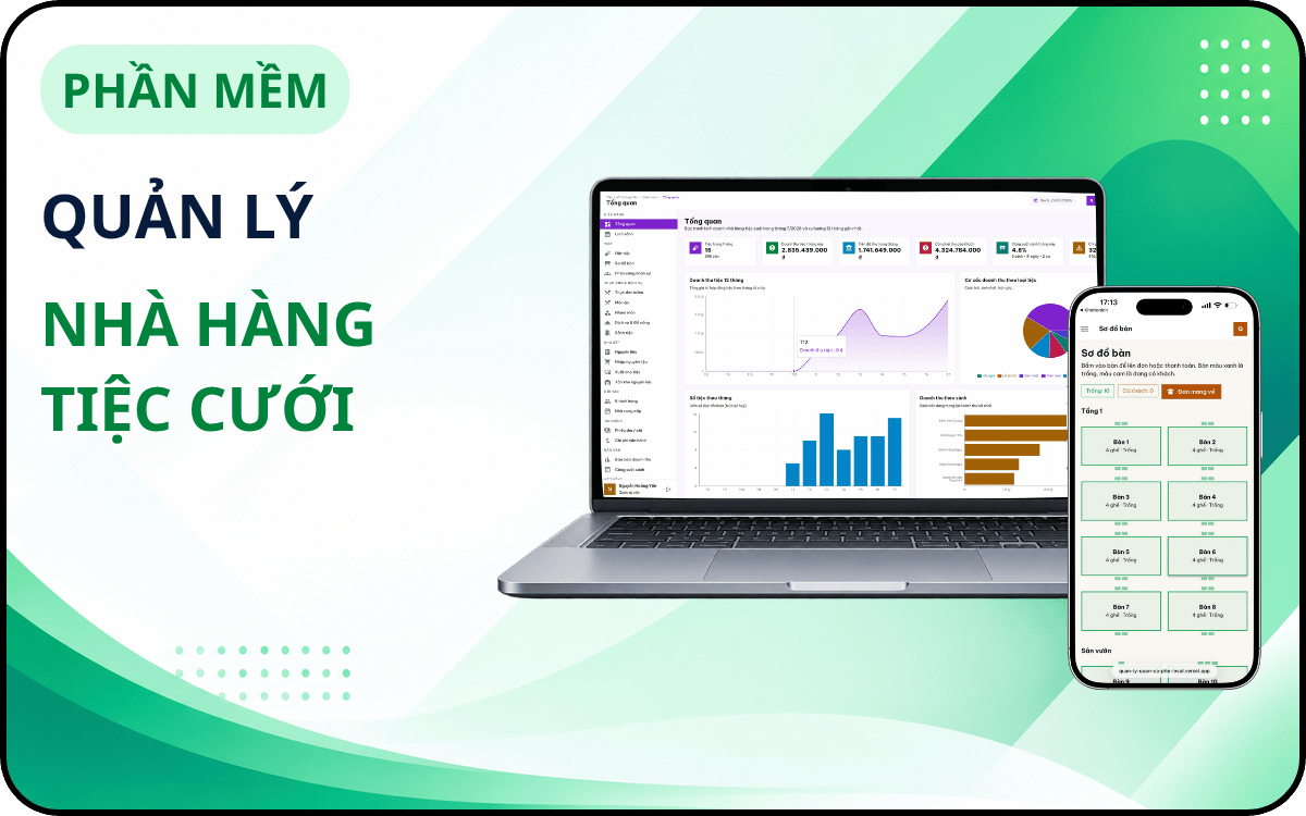 Quản Lý Nhà Hàng Tiệc Cưới